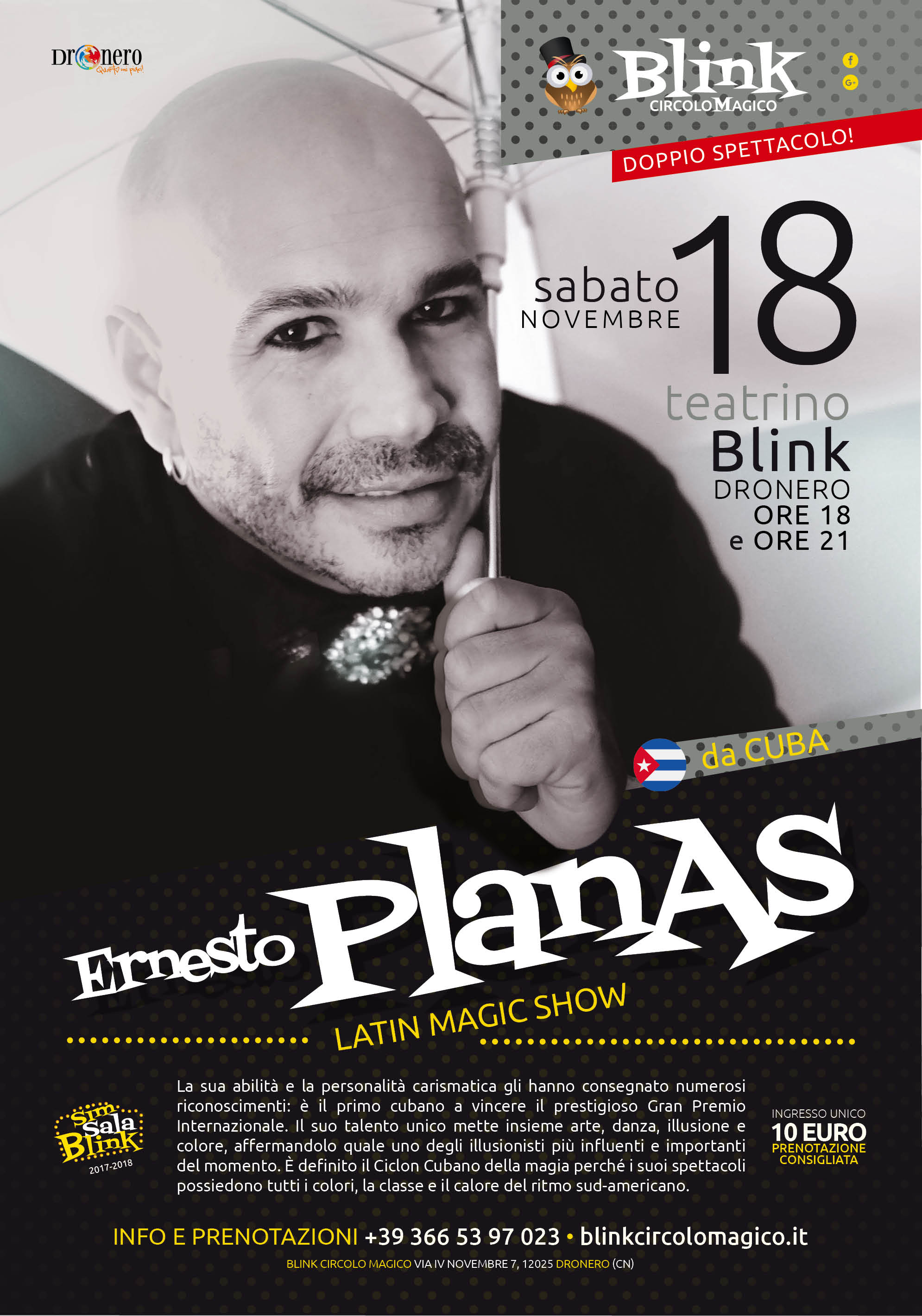 ERNESTO PLANAS: LATIN MAGIC SHOW ERNESTO PLANAS: LATIN MAGIC SHOW