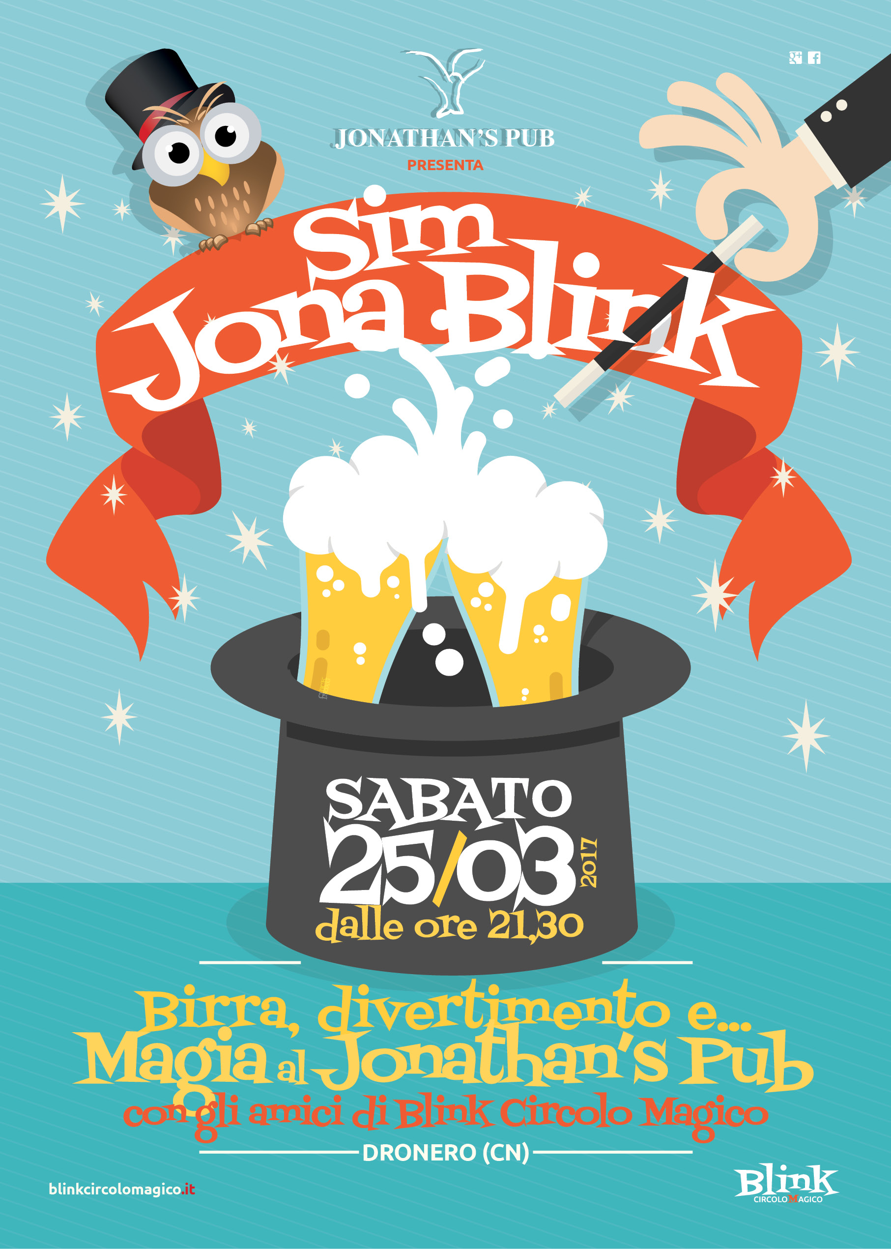 BLINK AL JONATHAN'S PUB DRONERO