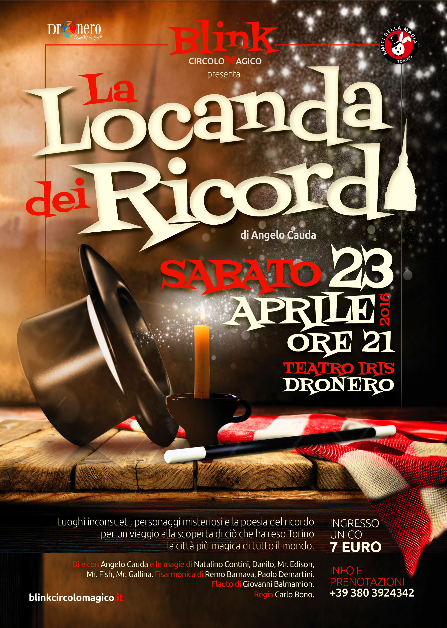 La locanda dei Ricordi - Blink Circolo Magico - Circolo Amici della Magia di Torino La locanda dei Ricordi - Blink Circolo Magico - Circolo Amici della Magia di Torino