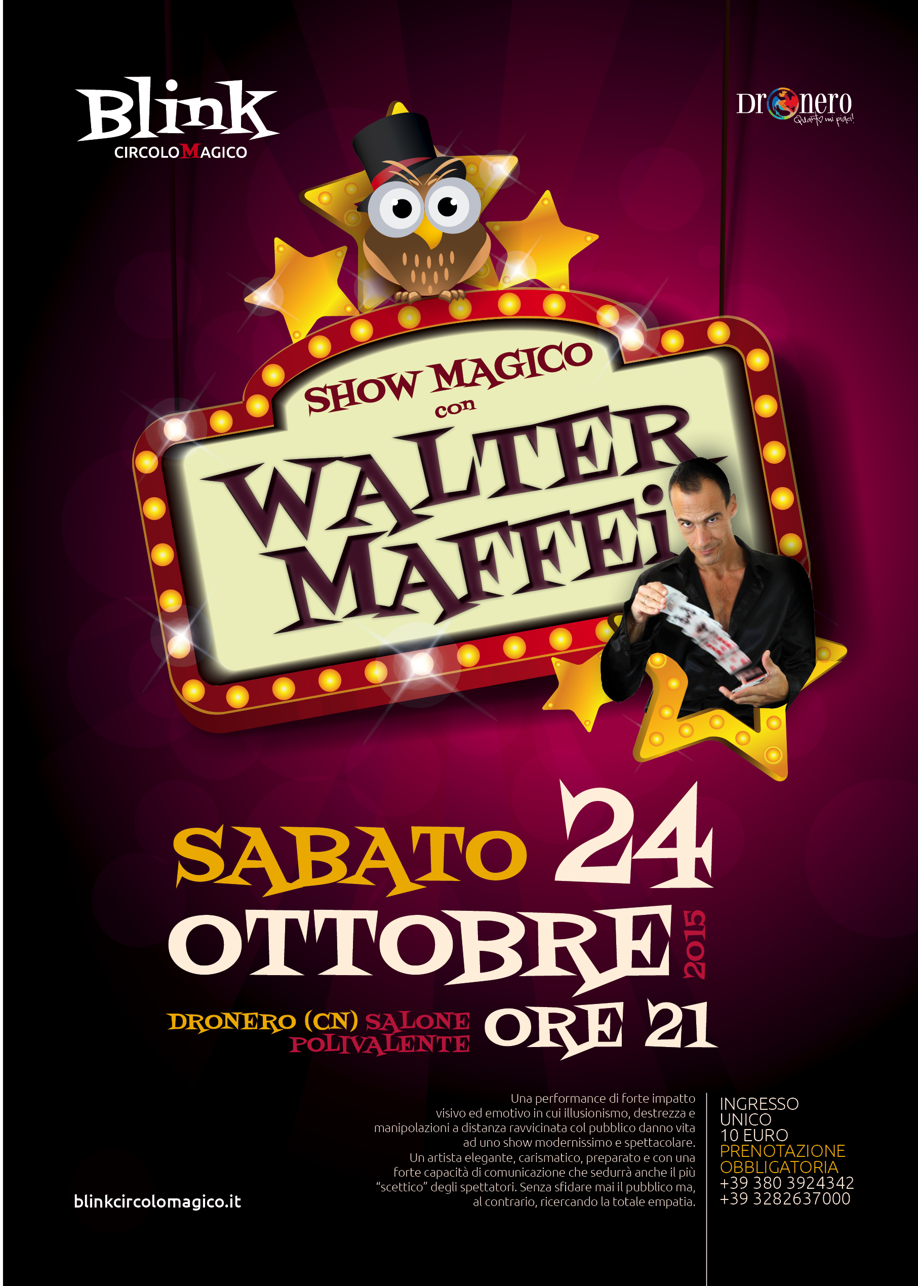 Valter Maffei Blink Circolo Magico