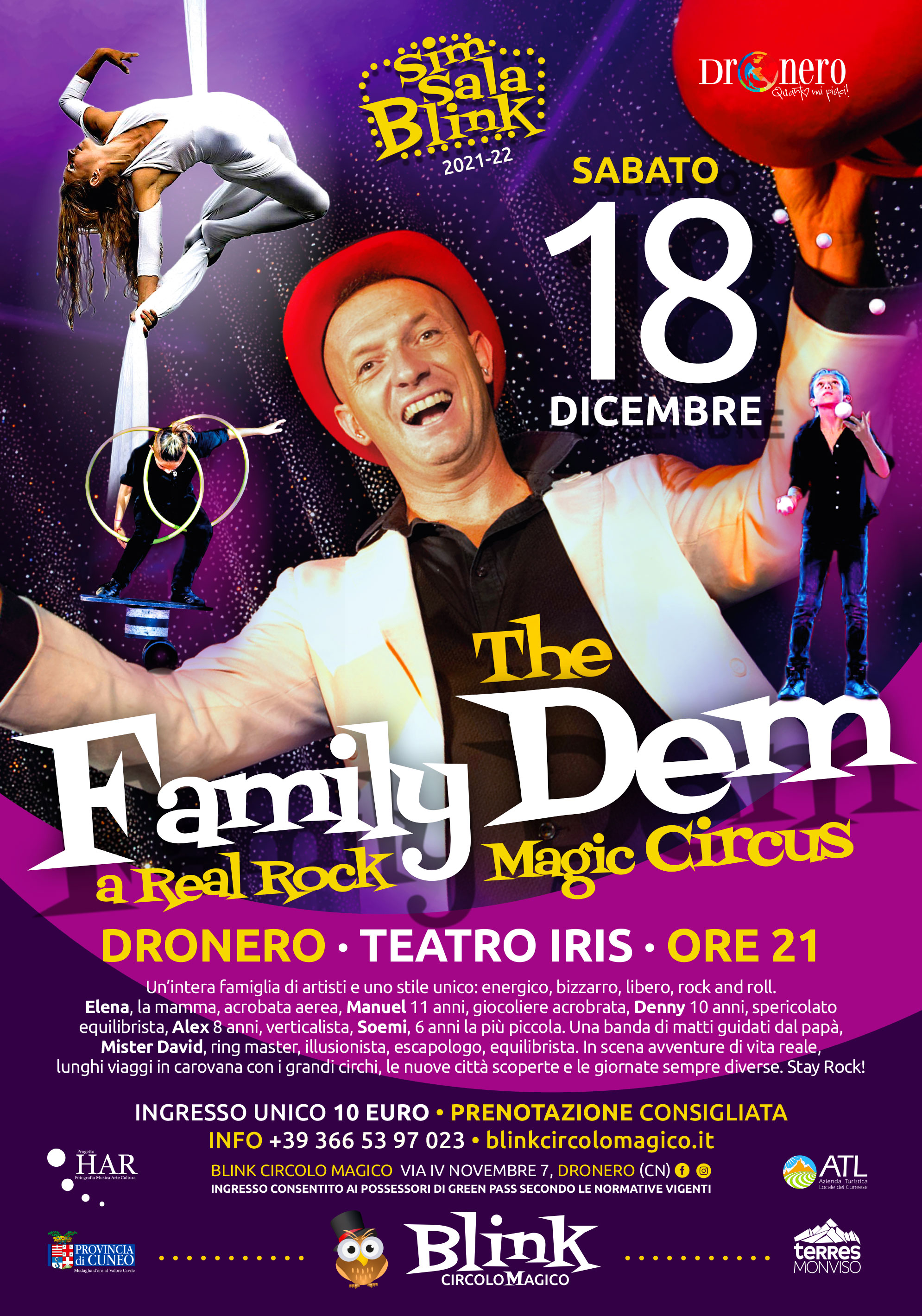 FAMILY DEM MAGIC CIRCUS FAMILY DEM MAGIC CIRCUS