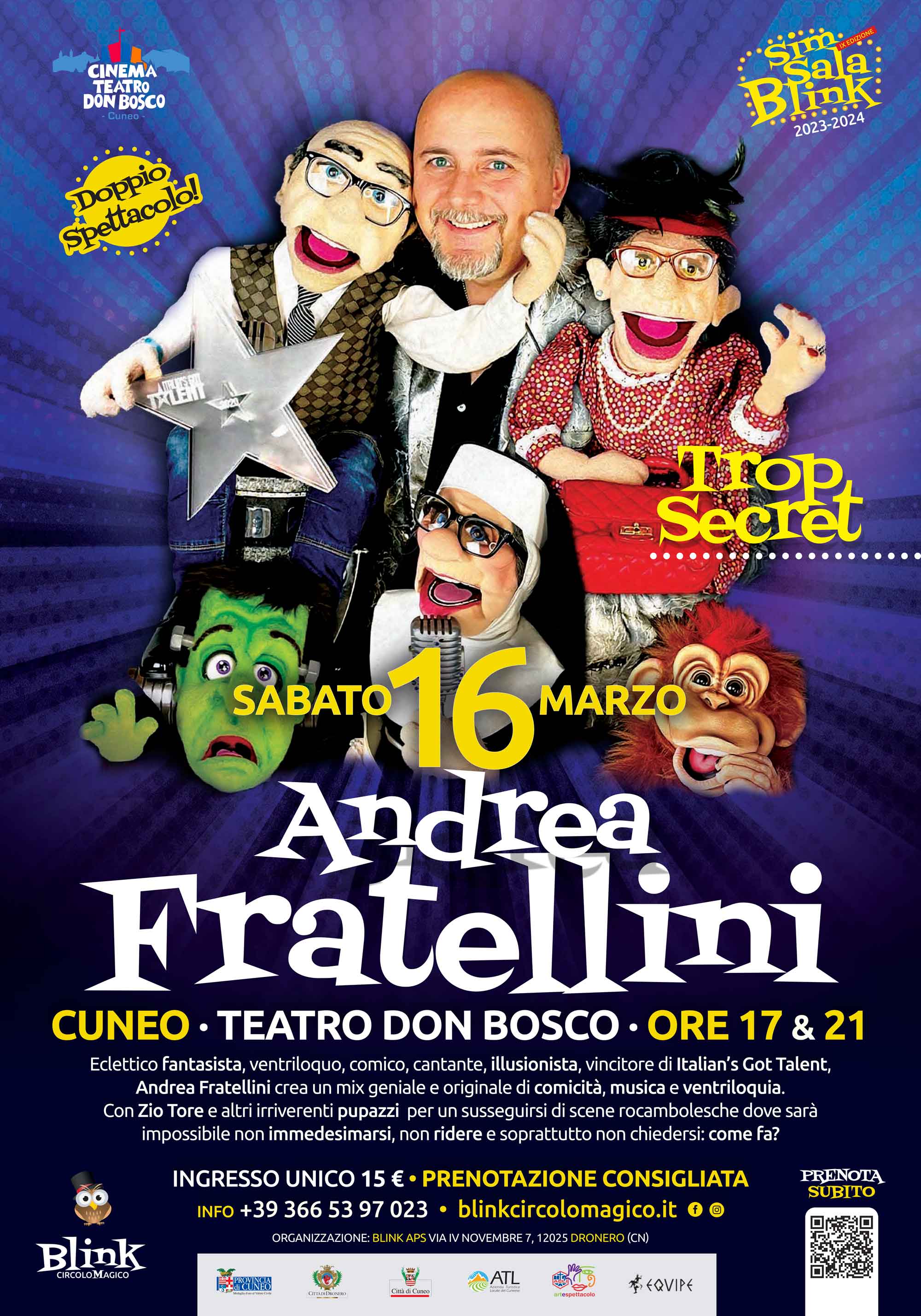 ANDREA FRATELLINI Trop Secret ANDREA FRATELLINI Trop Secret