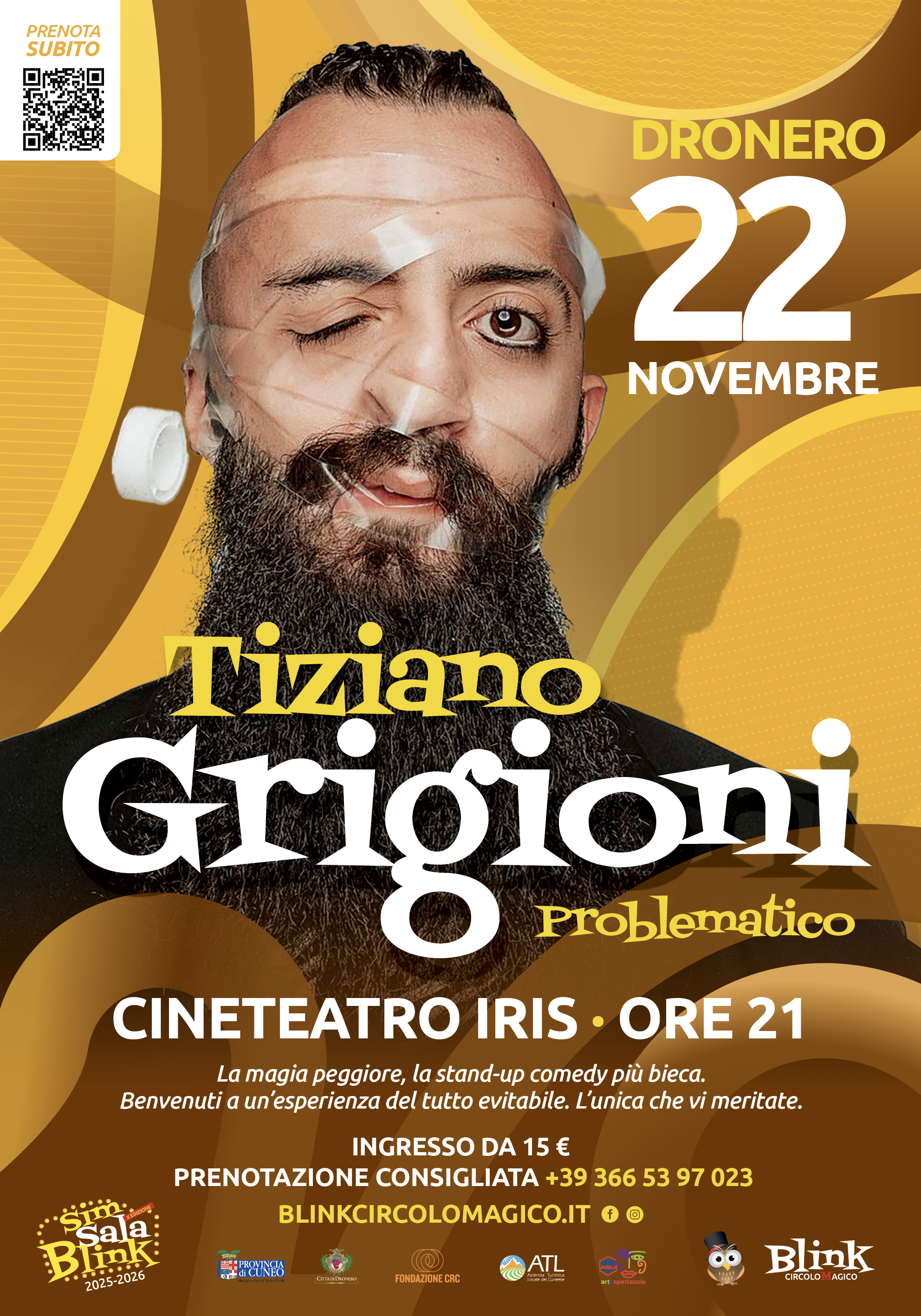 TIZIANO GRIGIONI: PROBLEMATICO