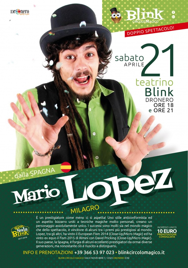 MARIO LOPEZ: MILAGRO