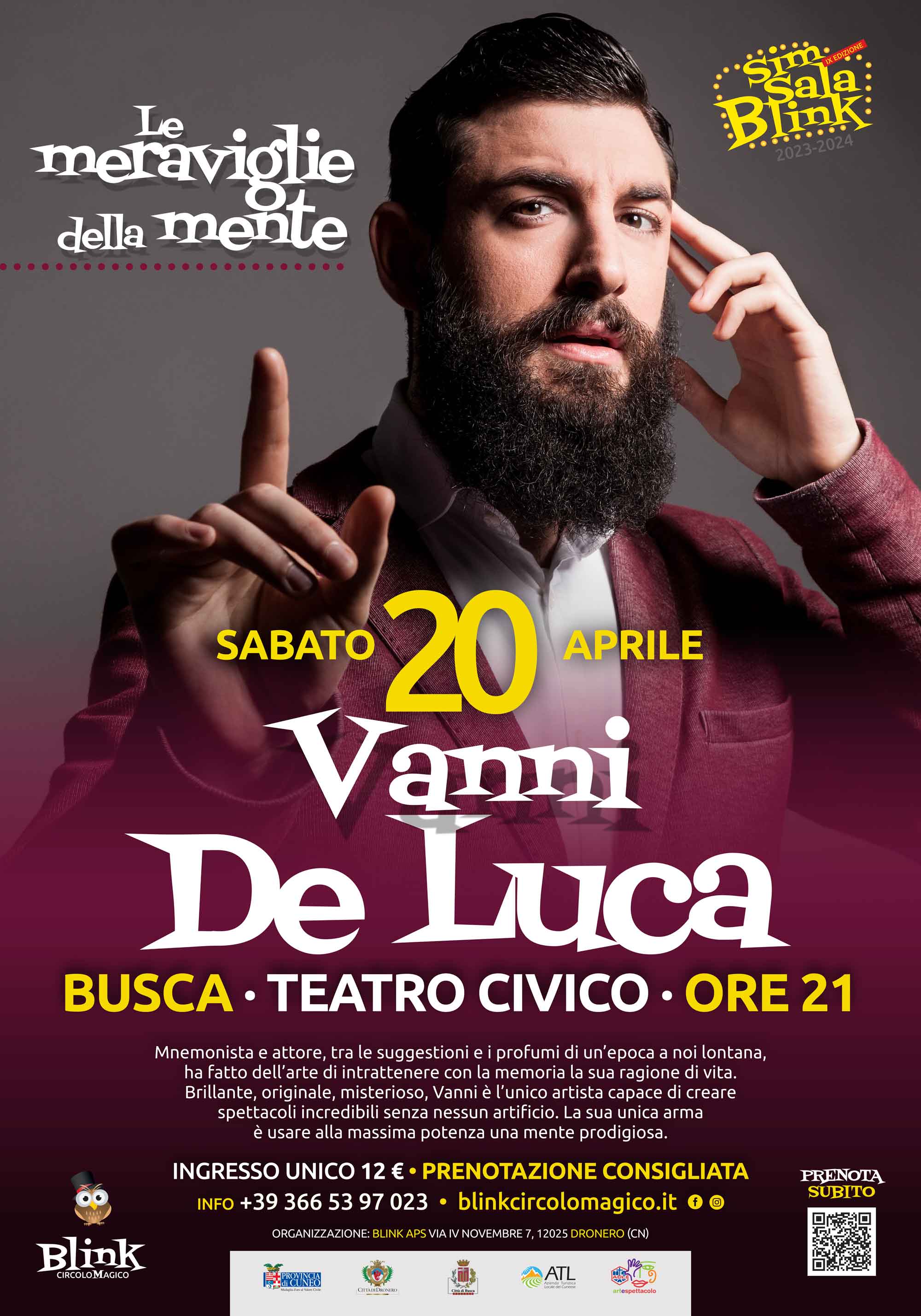 VANNI DE LUCA: le meraviglie della mente VANNI DE LUCA: le meraviglie della mente
